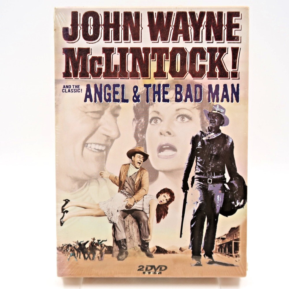 John Wayne McLintock! Angel and the Badman DVD Maureen OHara Gail Russell NEW